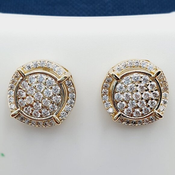 "925 Sterling Silver Plated CZ Earrings, EVBRS446 - Picture 9 of 10